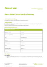 SecuOne - Contact cleaner - TF